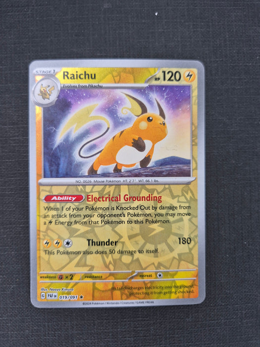 Raichu #019/091 reverse holo