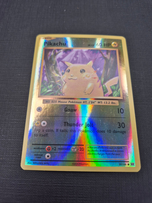 Pikachu #35/108 reverse holo