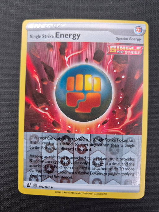 Energy single strike #141/163