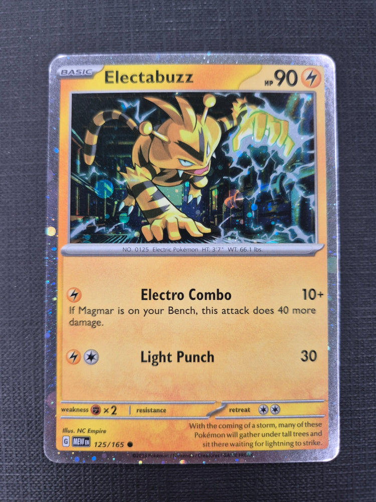 Electabuzz #125/165 (cosmos holo) [mint]