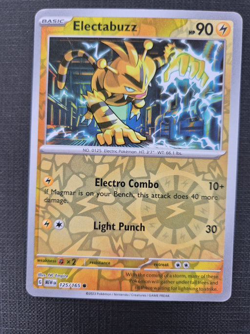 Electabuzz #125/165 (reverse holol [mint]